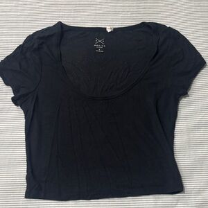 Pacsun black crop top